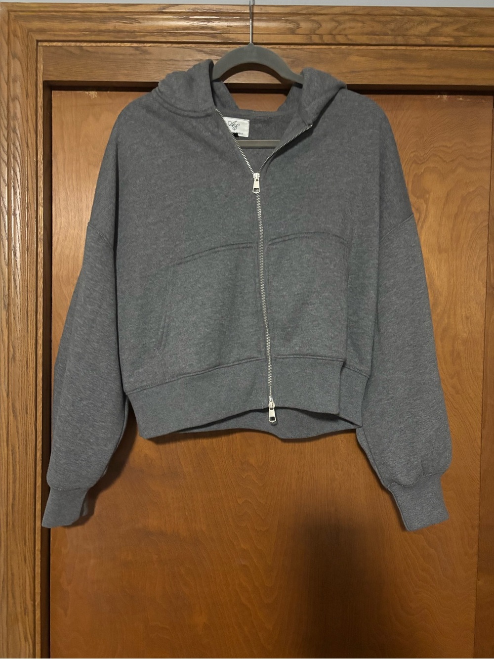 AE Everyday Luxe Barrel Sleeve Full Zip